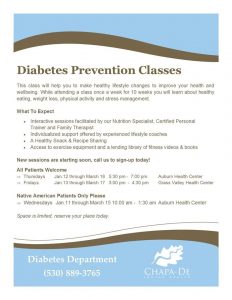 diabetes prevention-chapa de diabetes department