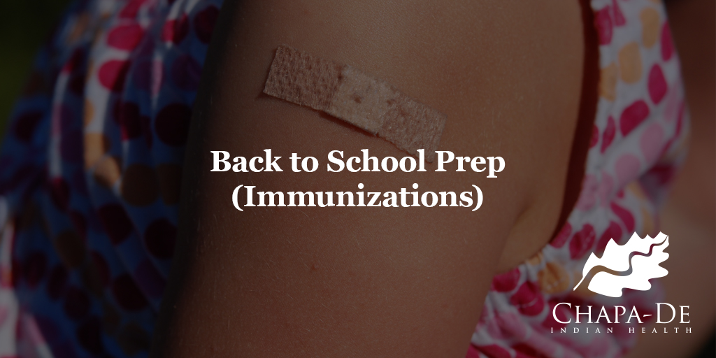 Back to School Prep (Immunizations)