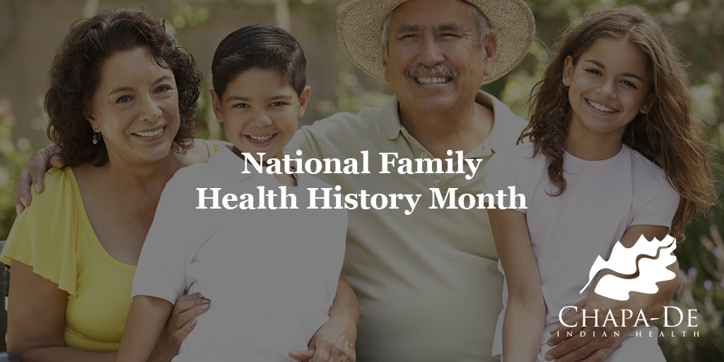 National Family Health History Month Chapa De