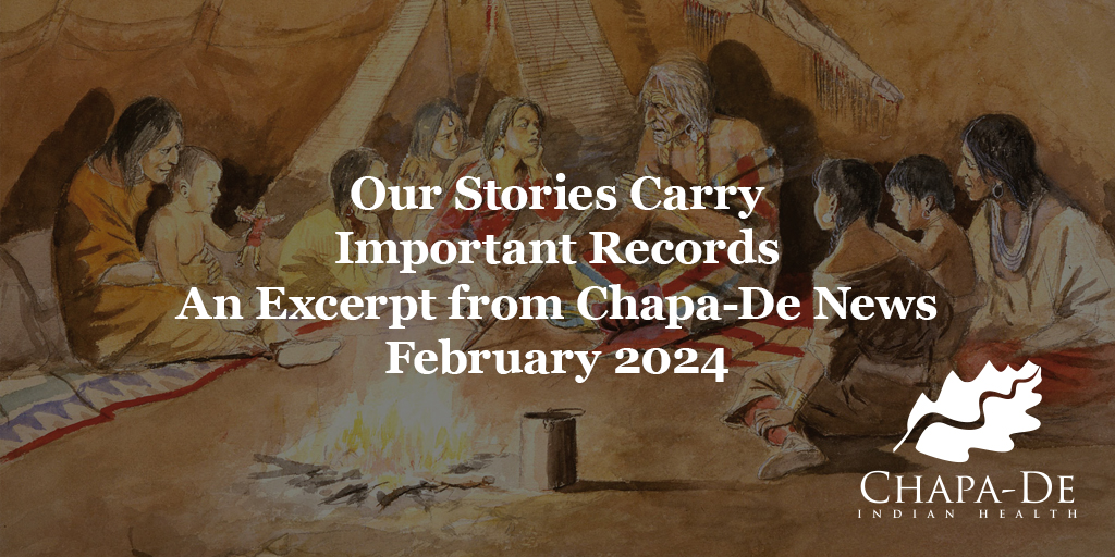 Our Stories Carry Important Records By Sunie Wood